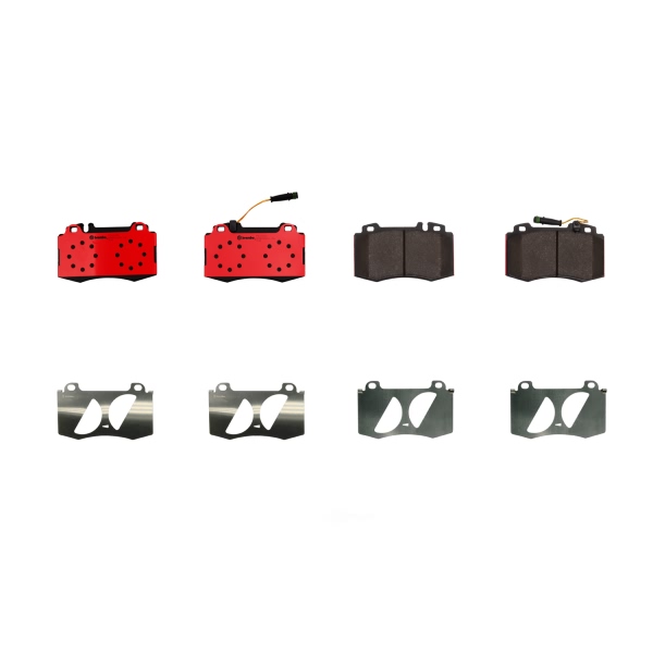 brembo Premium Ceramic Front Disc Brake Pads P50041N