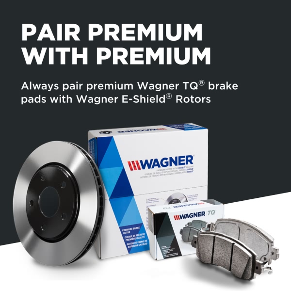 Wagner Thermoquiet Ceramic Rear Disc Brake Pads QC1307