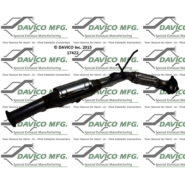 Davico Direct Fit Catalytic Converter and Pipe Assembly 17422