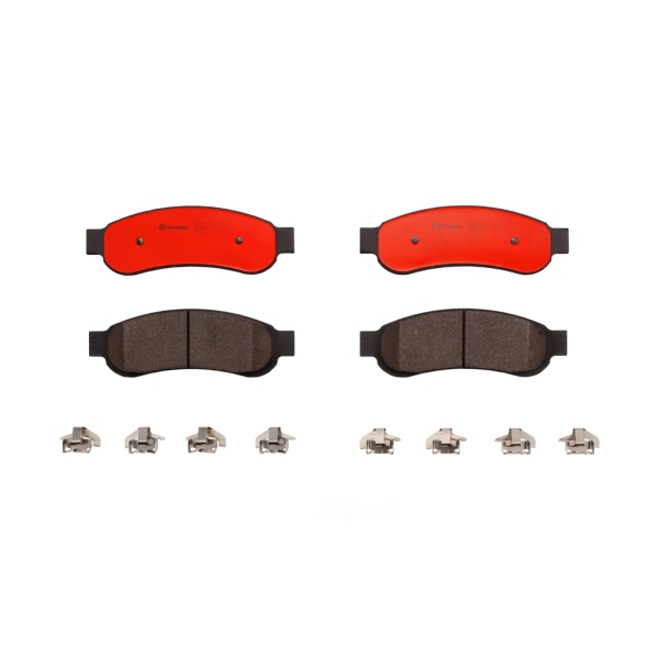 brembo Premium Ceramic Rear Disc Brake Pads P24117N