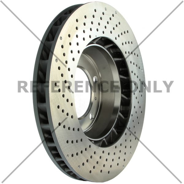 Centric SportStop Drilled 1-Piece Rear Brake Rotor 128.37037