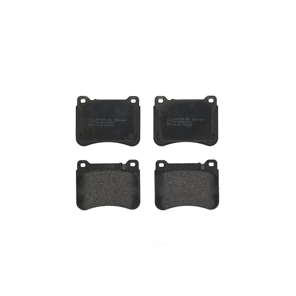 brembo Premium Low-Met OE Equivalent Front Brake Pads P50073