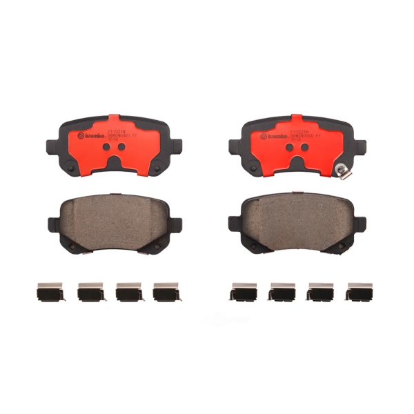 brembo Premium Ceramic Rear Disc Brake Pads P11021N