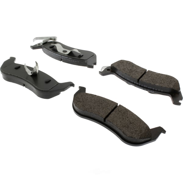 Centric Posi Quiet™ Extended Wear Semi-Metallic Rear Disc Brake Pads 106.09320