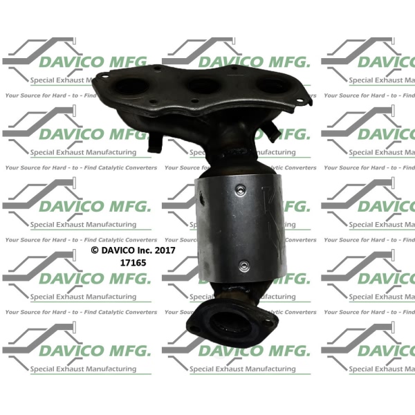 Davico Exhaust Manifold with Integrated Catalytic Converter 17165