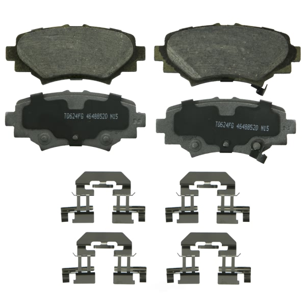 Wagner Thermoquiet Ceramic Rear Disc Brake Pads QC1729