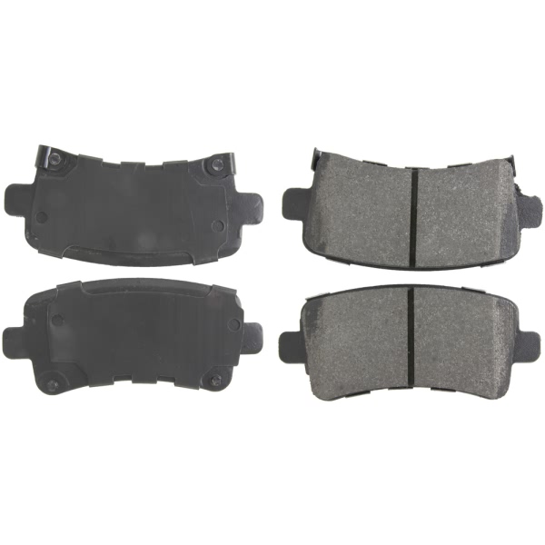 Centric Posi Quiet™ Semi-Metallic Rear Disc Brake Pads 104.14300