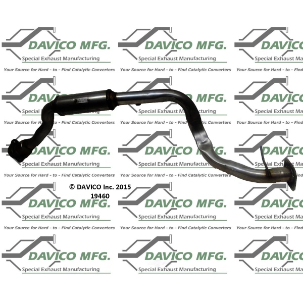 Davico Direct Fit Catalytic Converter and Pipe Assembly 19460
