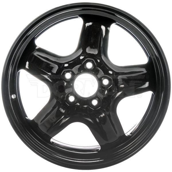 Dorman 5 Spoke Black 17X7 5 Steel Wheel 939-103