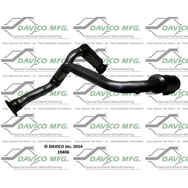 Davico Direct Fit Catalytic Converter and Pipe Assembly 19406