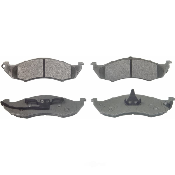 Wagner ThermoQuiet Semi-Metallic Disc Brake Pad Set MX576