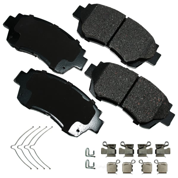 Akebono Pro-ACT™ Ultra-Premium Ceramic Front Disc Brake Pads ACT476A