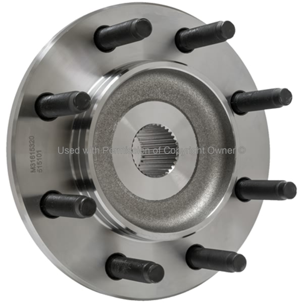 Quality-Built WHEEL BEARING AND HUB ASSEMBLY WH515101