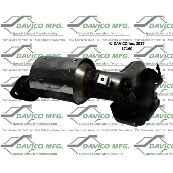 Davico Exhaust Manifold with Integrated Catalytic Converter 17160
