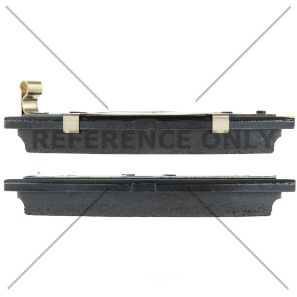 Centric Posi Quiet™ Extended Wear Semi-Metallic Front Disc Brake Pads 106.14040