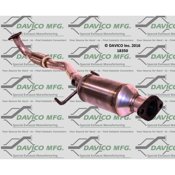 Davico Direct Fit Catalytic Converter and Pipe Assembly 18350