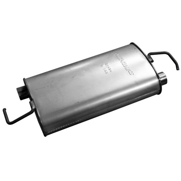 Walker Quiet Flow Stainless Steel Oval Aluminized Exhaust Muffler 21494