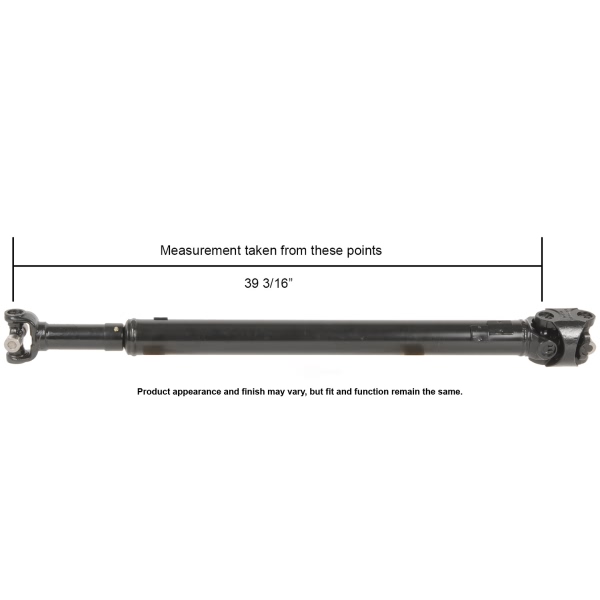 Cardone Reman Remanufactured Driveshaft/ Prop Shaft 65-9766