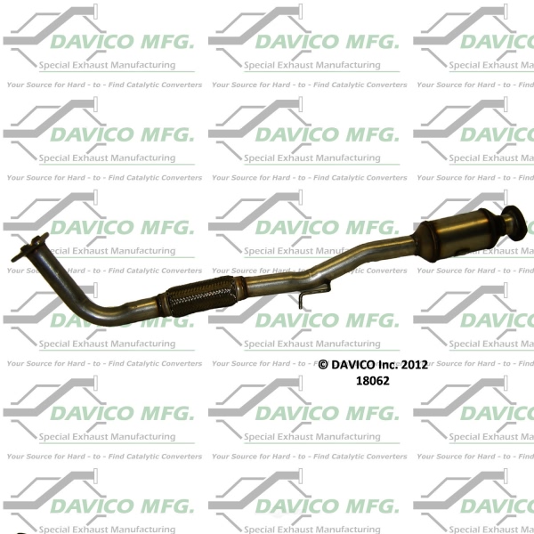 Davico Direct Fit Catalytic Converter and Pipe Assembly 18062