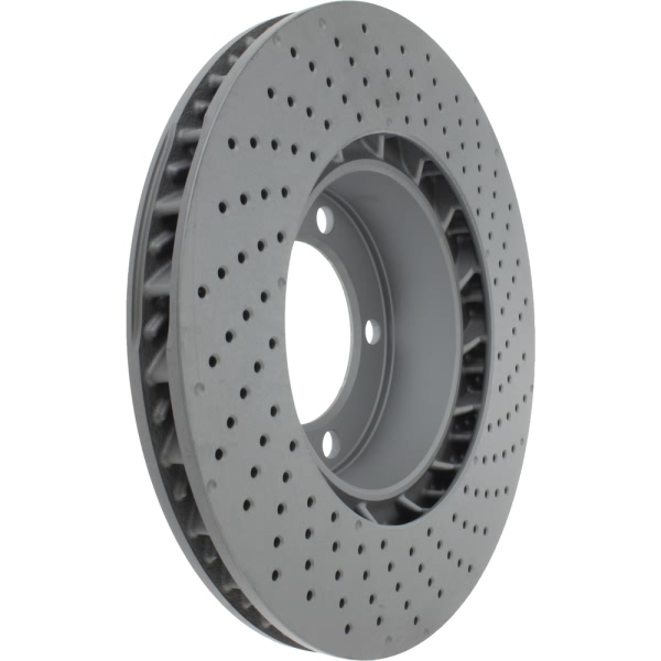 Centric SportStop Drilled 1-Piece Front Driver Side Brake Rotor 128.37088