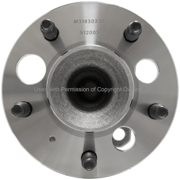 Quality-Built WHEEL BEARING AND HUB ASSEMBLY WH512003