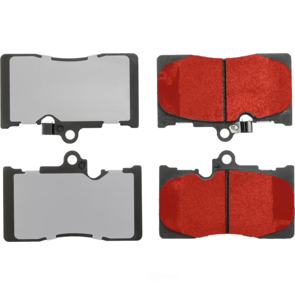 Centric Posi Quiet Pro™ Semi-Metallic Front Disc Brake Pads 500.11180