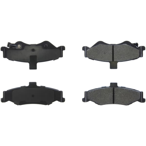 Centric Posi Quiet™ Semi-Metallic Rear Disc Brake Pads 104.07500