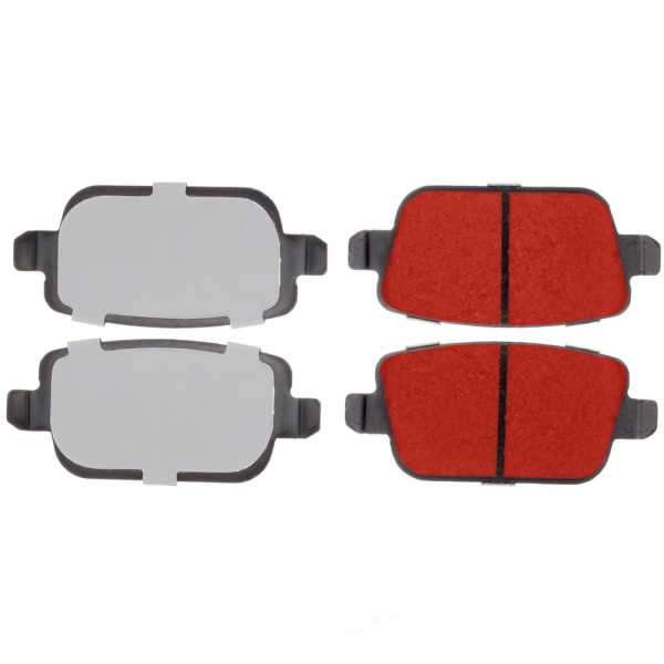 Centric Posi Quiet Pro™ Ceramic Rear Disc Brake Pads 500.13141