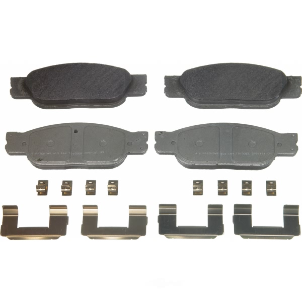 Wagner ThermoQuiet Semi-Metallic Disc Brake Pad Set MX805