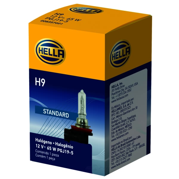 Hella H9 Standard Series Halogen Light Bulb H9