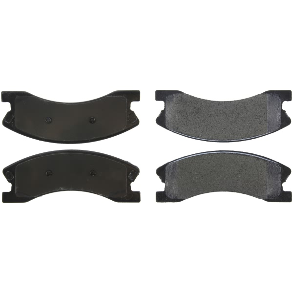 Centric Posi Quiet™ Extended Wear Semi-Metallic Front Disc Brake Pads 106.09450
