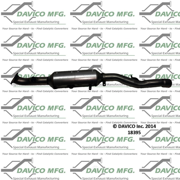 Davico Direct Fit Catalytic Converter and Pipe Assembly 18395