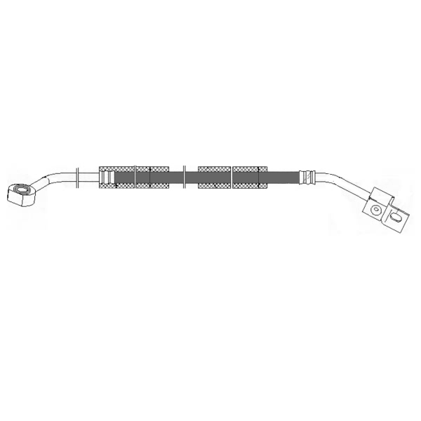 Centric Front Driver Side Brake Hose 150.58014