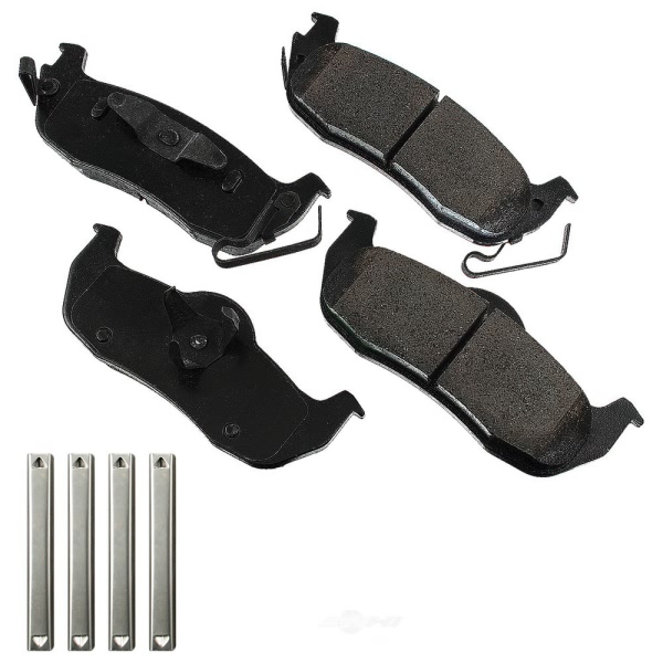 Akebono Performance™ Ultra-Premium Ceramic Rear Brake Pads ASP1041A