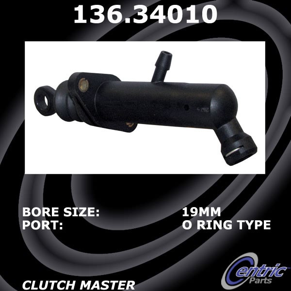 Centric Premium Clutch Master Cylinder 136.34010