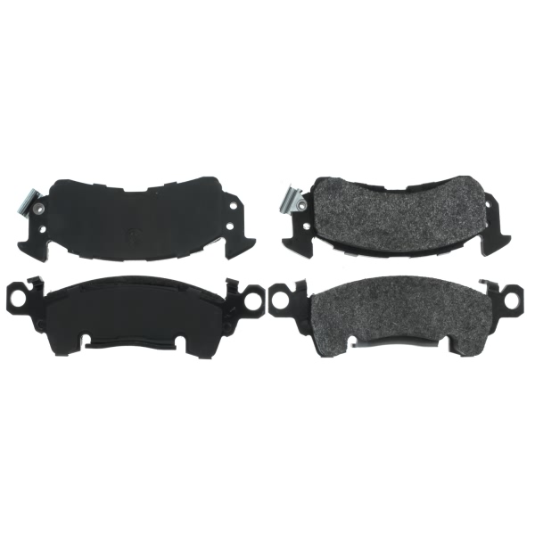 Centric Posi Quiet™ Extended Wear Semi-Metallic Front Disc Brake Pads 106.00520