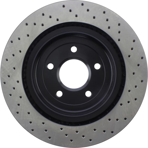 Centric SportStop Drilled 1-Piece Rear Brake Rotor 128.62103