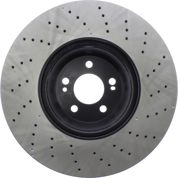 Centric SportStop Drilled 1-Piece Front Brake Rotor 128.35154