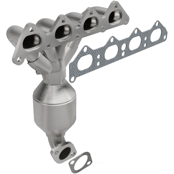 MagnaFlow Stainless Steel Exhaust Manifold with Integrated Catalytic Converter 452038