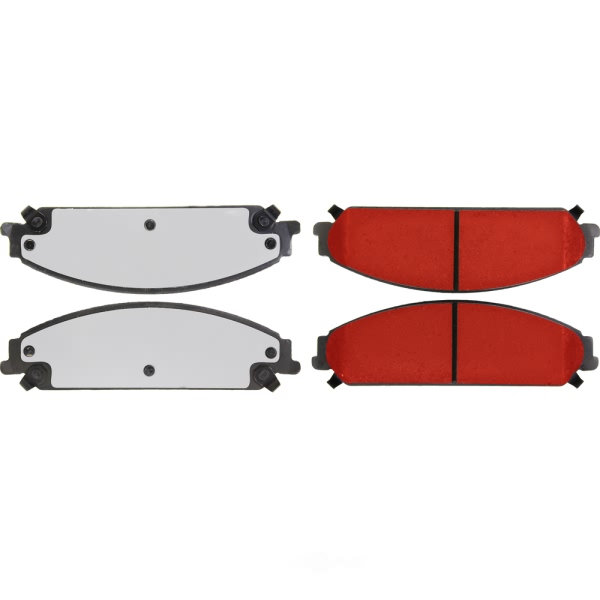 Centric Posi Quiet Pro™ Ceramic Front Disc Brake Pads 500.10580