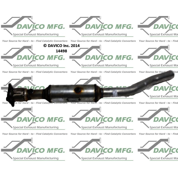 Davico Direct Fit Catalytic Converter and Pipe Assembly 14498