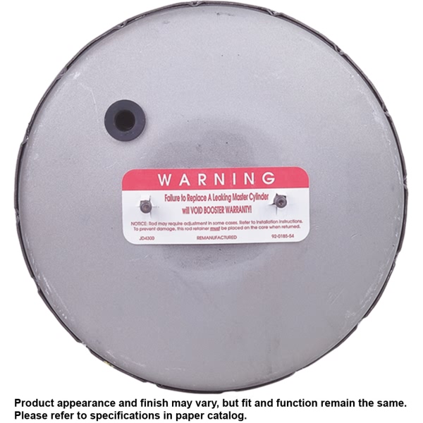 Cardone Reman Remanufactured Vacuum Power Brake Booster w/o Master Cylinder 53-2605