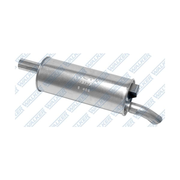 Walker Soundfx Steel Round Direct Fit Aluminized Exhaust Muffler 18179