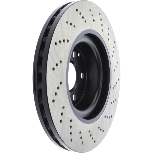 Centric SportStop Drilled 1-Piece Front Brake Rotor 128.35120