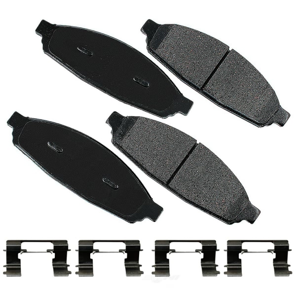 Akebono Performance Ultra Premium™ Ceramic Disc Brake Pad Kit ASP931