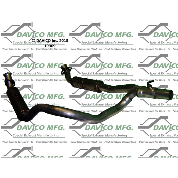 Davico Direct Fit Catalytic Converter and Pipe Assembly 19309