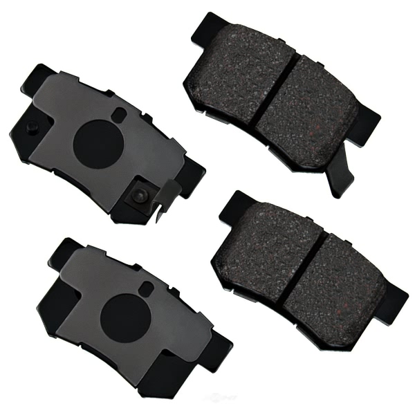 Akebono Pro-ACT™ Ultra-Premium Ceramic Rear Disc Brake Pads ACT536