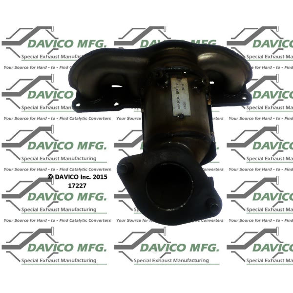 Davico Exhaust Manifold with Integrated Catalytic Converter 17227