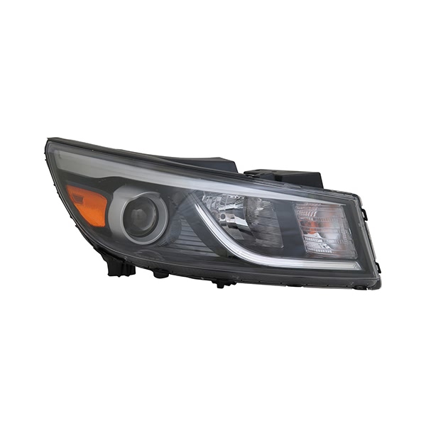 TYC Passenger Side Replacement Headlight 20-9651-00-9