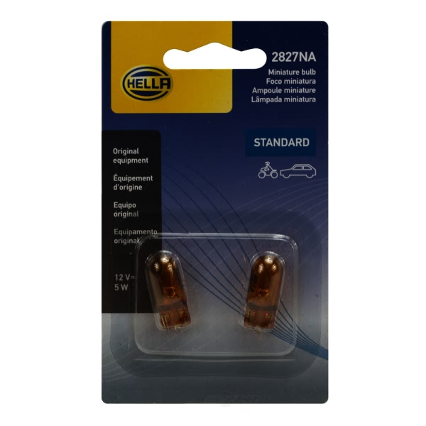 Hella 2827Natb Standard Series Incandescent Miniature Light Bulb 2827NATB